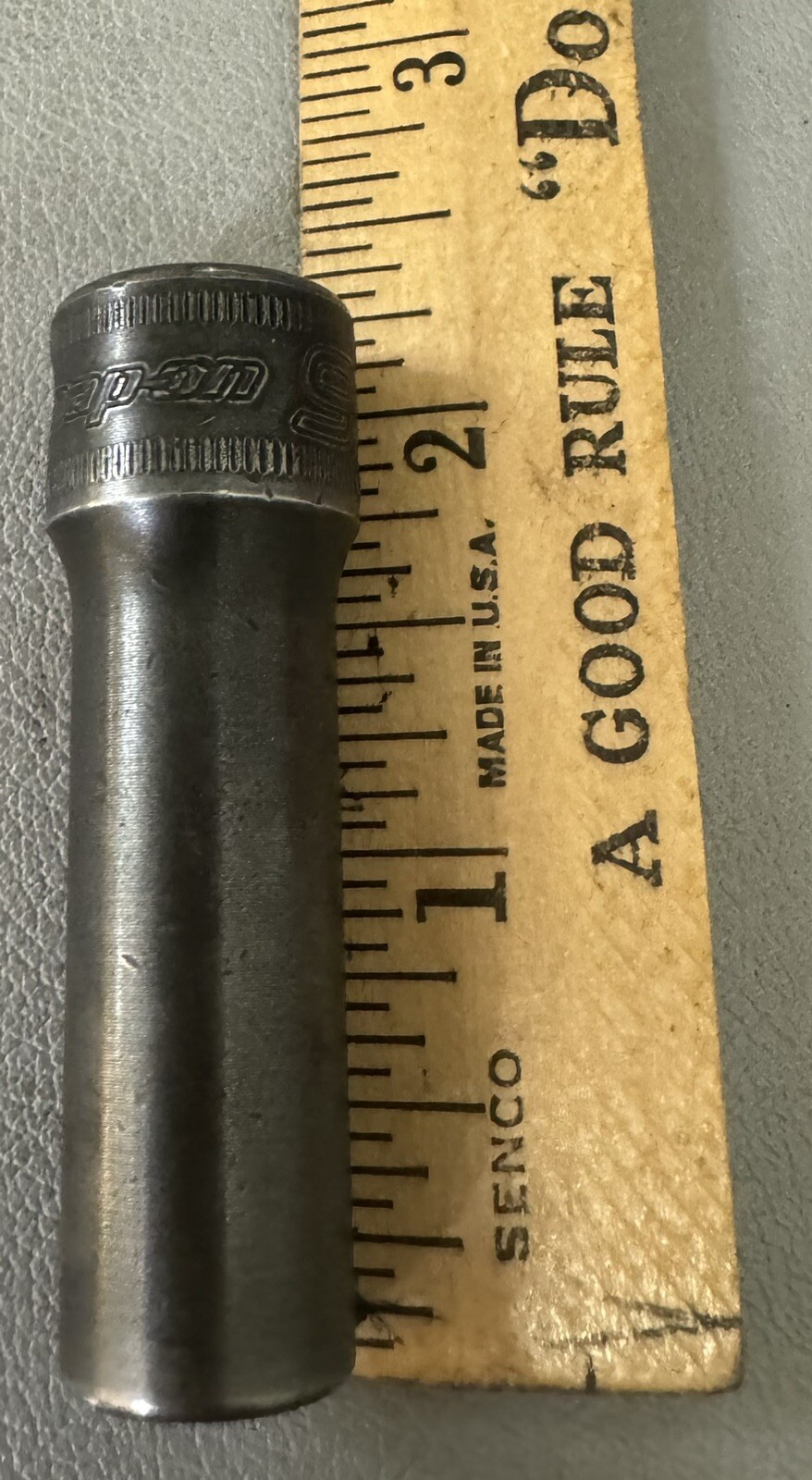 Snap On Tools SIMFM9A 9MM 3/8″ Drive 6-Point Metric Deep Impact Socket