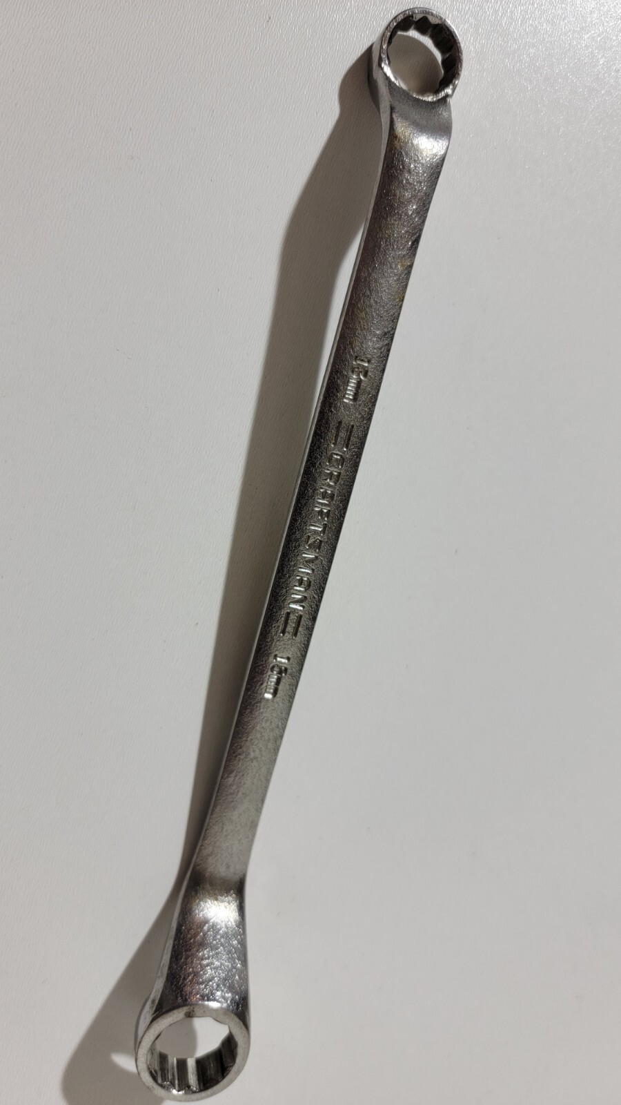 🇺🇸🛠 NEW! Craftsman USA -VA- 44327 13mm x 15mm Deep Offset Box End Wrench 12pt