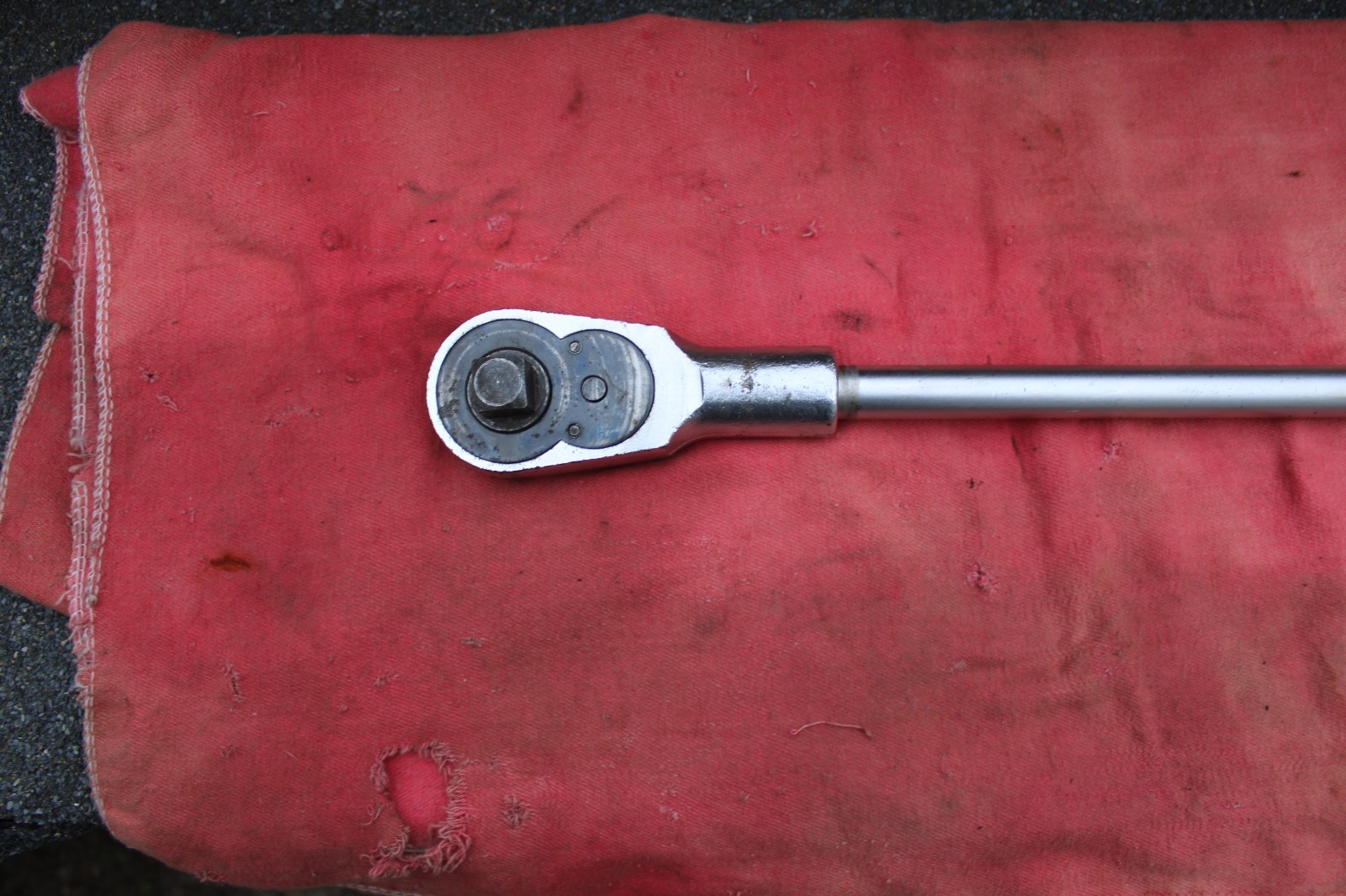 Snap on ( par-x) 3 pieces ratchet w/20″ bar and l-112e breaker bar 3/4 drive