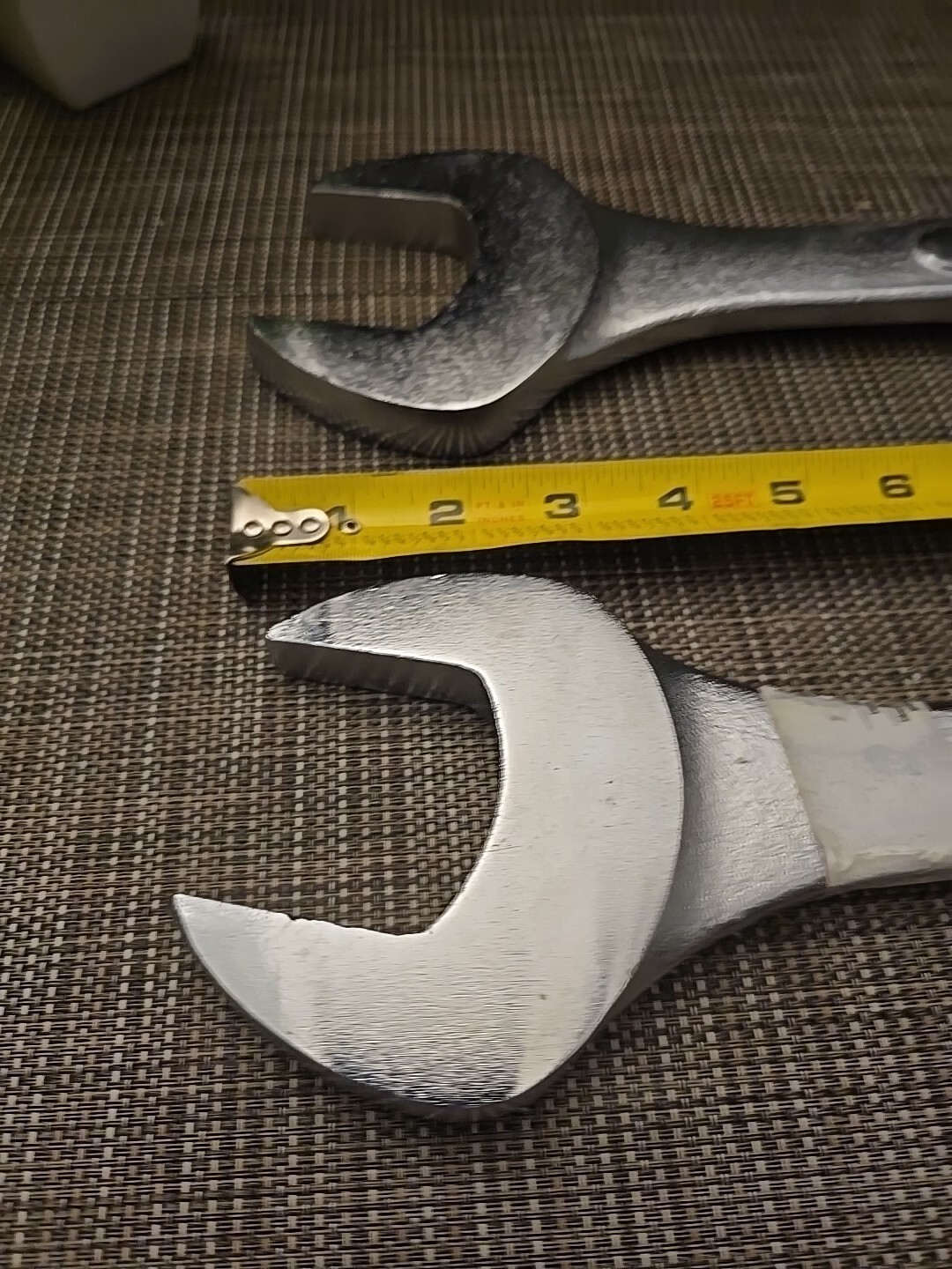 2 QTY, OEM TOOLS, 50 MM Jumbo COMBINATION WRENCHS! NEW! HIGH QUALITY! NOT 1, 2!