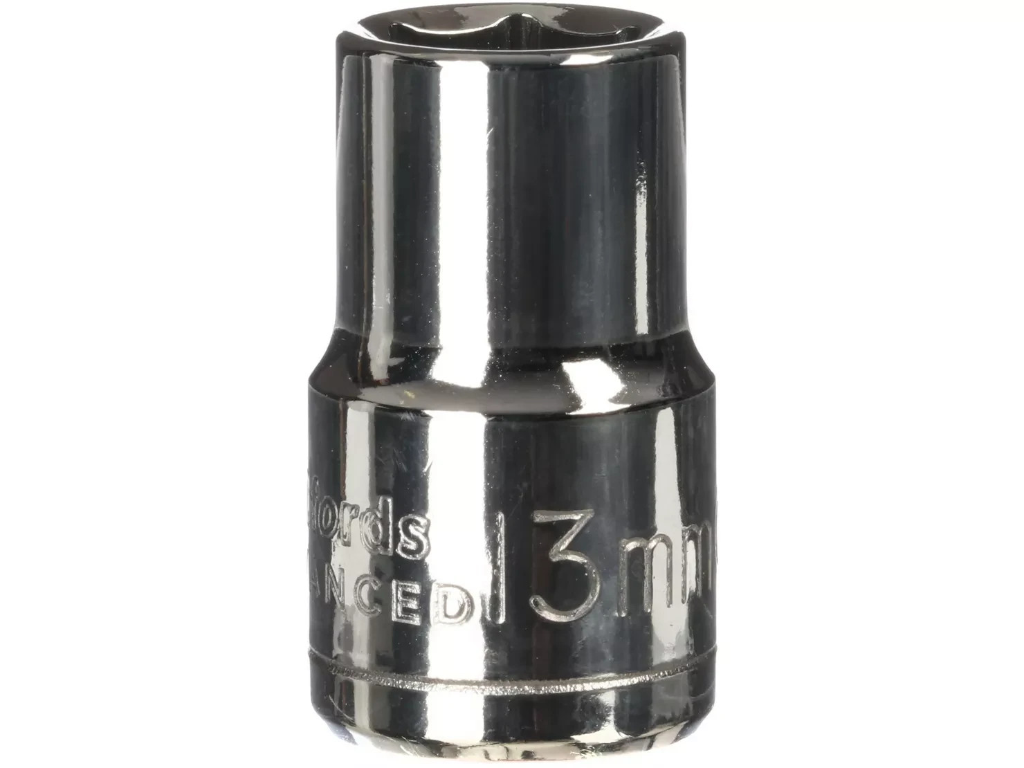Halfords advanced 13mm 1/2» drive shallow socket 6 point chrome **FREE POST**