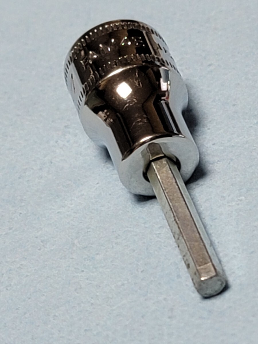 Snap-on FAM4E 3/8″ Drive Metric 4 mm Standard Hex Bit Socket Driver