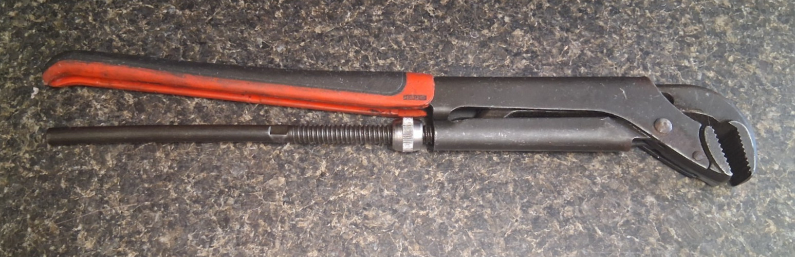 (RI4) Snap On PWZ2 Adjustable Locking Plier Wrench 17” Used