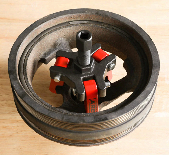 ARES 71002 Harmonic Balancer Puller Kit Adjustable 3 Jaw Puller