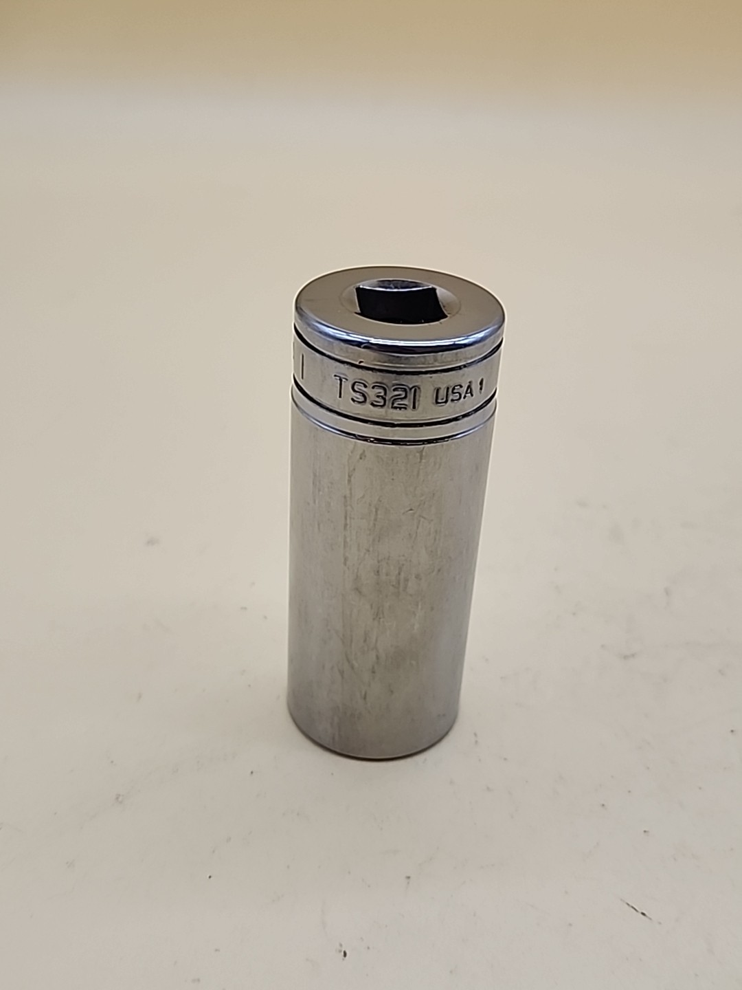 Snap-on Tools 1/2″ Drive 1″ SAE 6pt Deep Socket TS321 USA