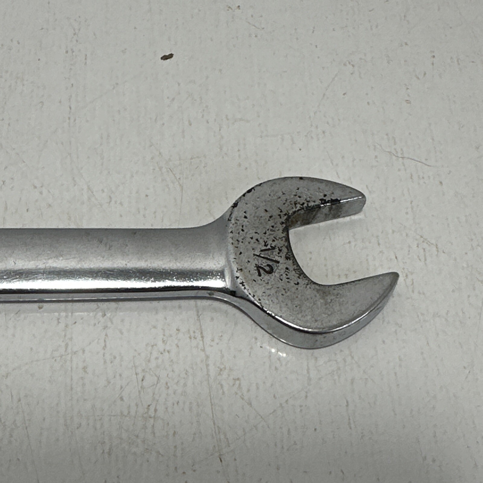 Snap On VO1416 Double Open Ended Wrench 1/2″ x 7/16″ USA Underlined logo
