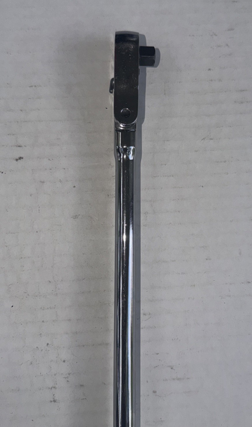 Snap-On FHLLF80 Extra Long Handle 3/8″ Drive Flex Head Ratchet Red Soft Grip