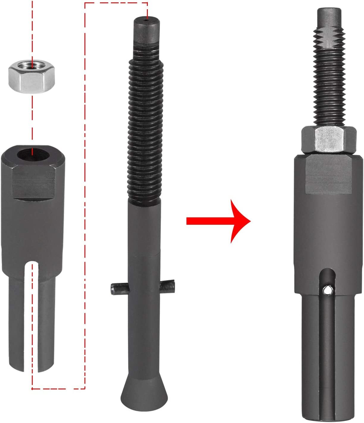 7222 Injector Tube Remover Installer Kit for GM 6.6L Duramax Diesel J-45910