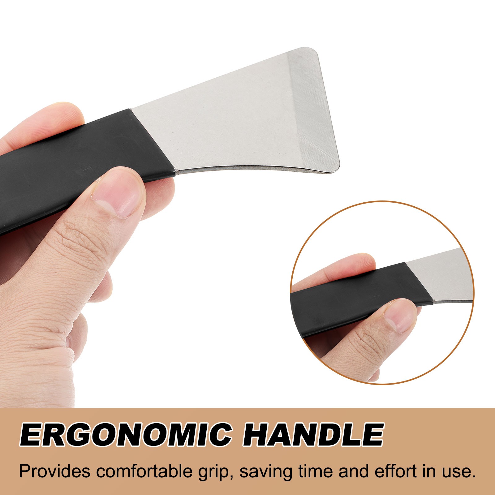 Car Trim Removal Tools 7″ Auto Clip Lifter with Sleeve Hole Pry Bar Tools Black,
