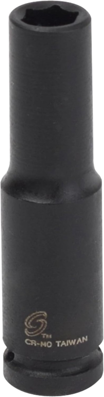 Professional 1/4 in. Drive 7/32 in. 6-Point Deep Impact Socket – CR-MO Steel