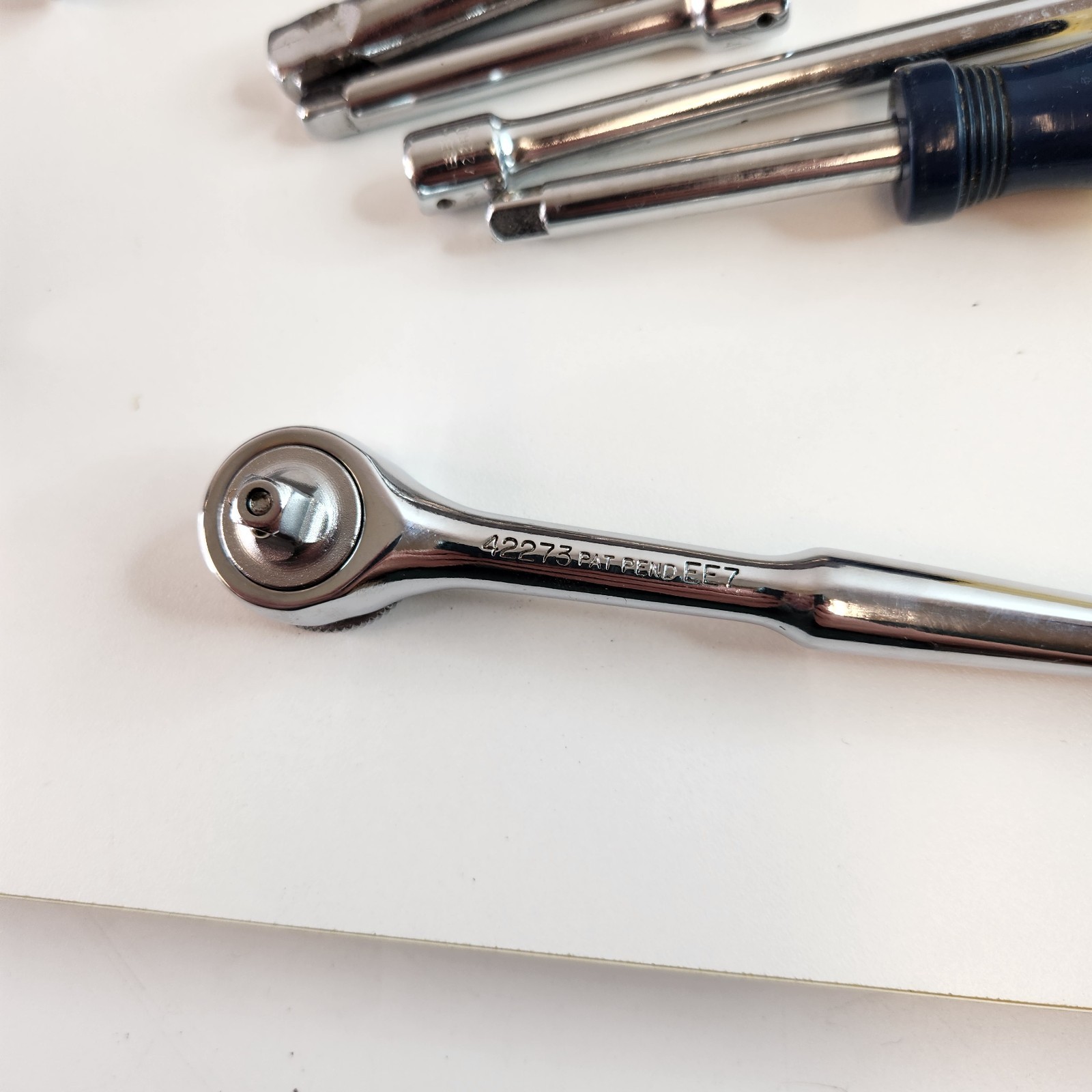 Craftsman USA Gold Label EE Series Thumbwheel Quick-Release Ratchet Set