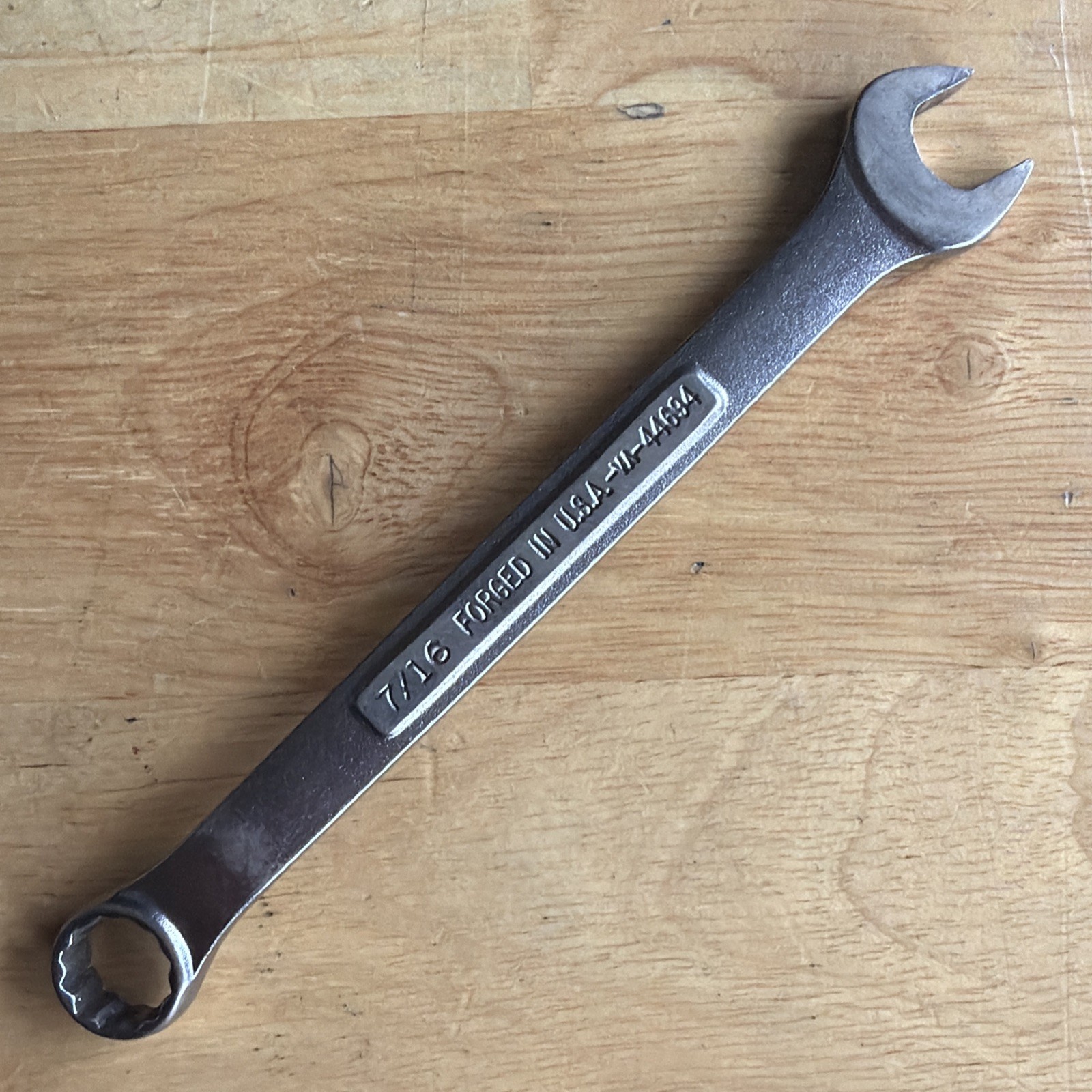 Craftsman Tools 7/16″ Combination Wrench 12 Point VA Series 44694 Made in USA