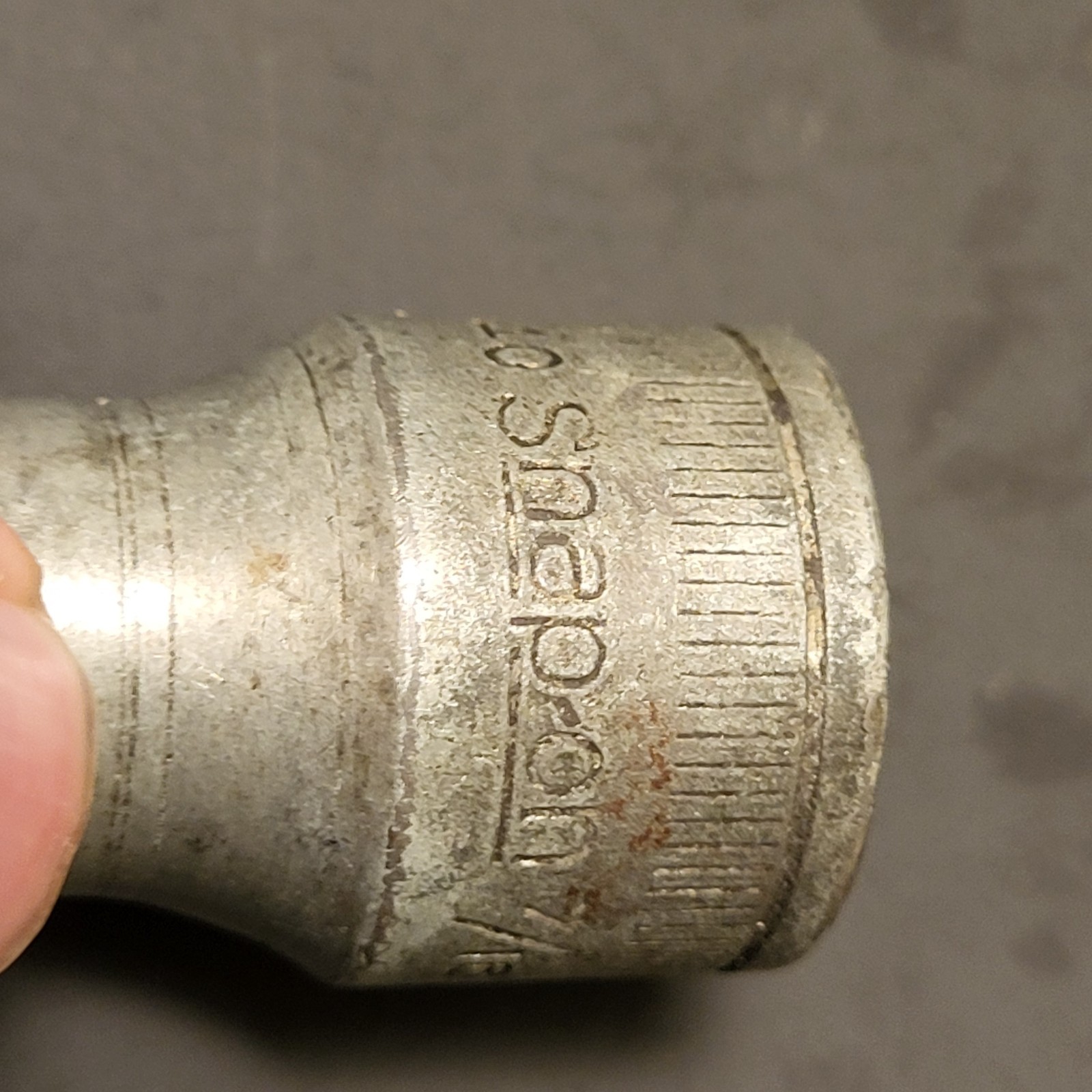 Snap On WW2 1945 G date code 1/2” drive sockets 4 pieces 3/4” 9/16” 1/2” 7/16”