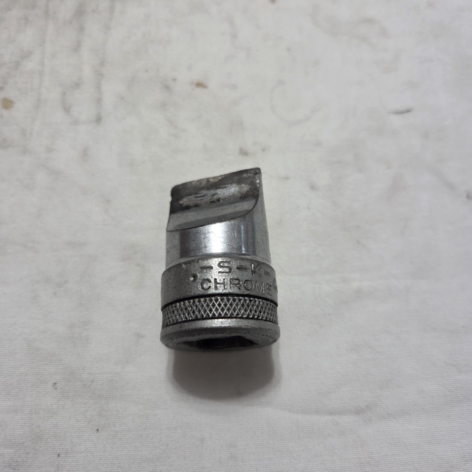 Vintage SK Tools 40809 Drag Link Chrome Socket 1/2” Drive – Made in USA