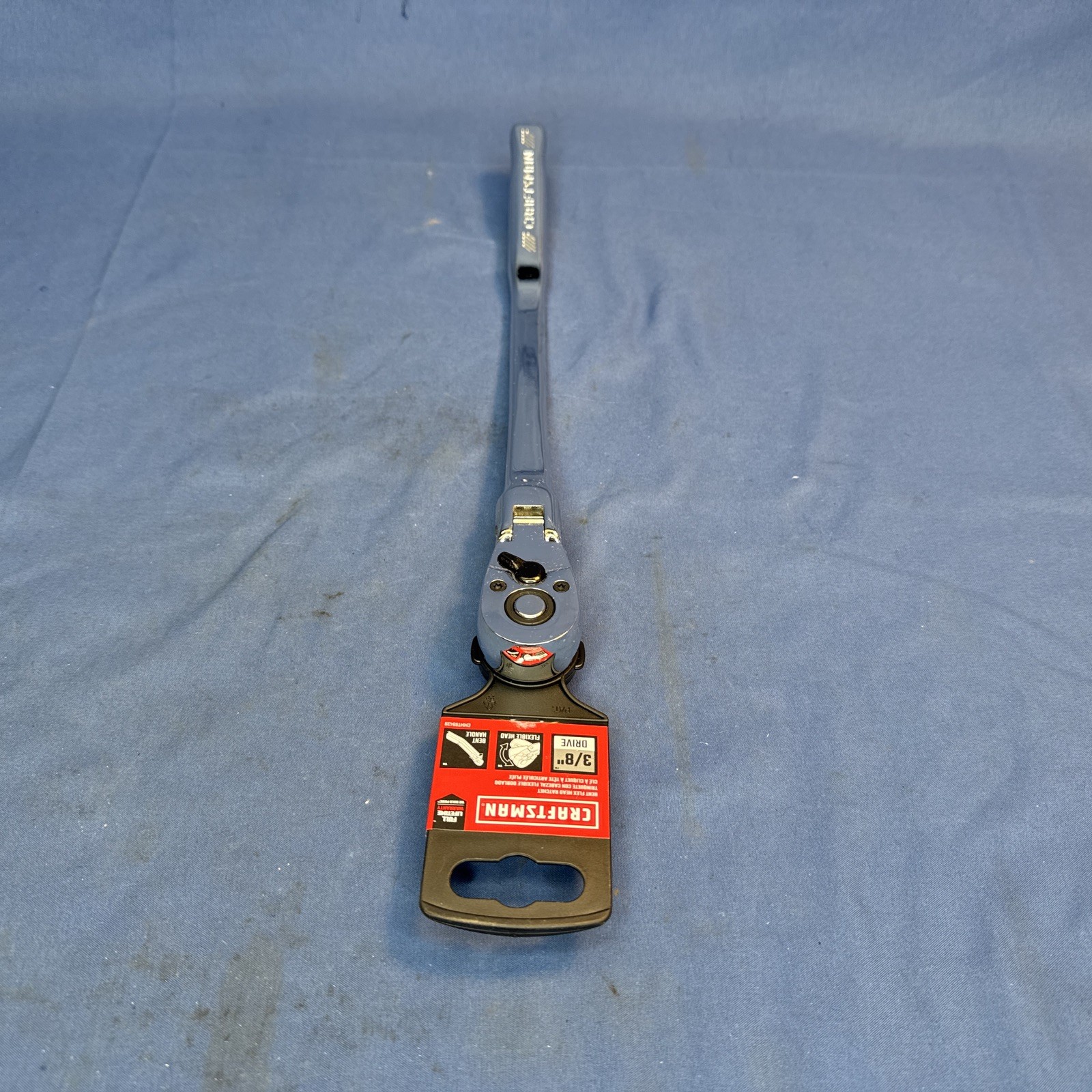 New CRAFTSMAN 12 inch 72-Tooth 3/8″ Drive Bent Flex Head Ratchet CMMT99439