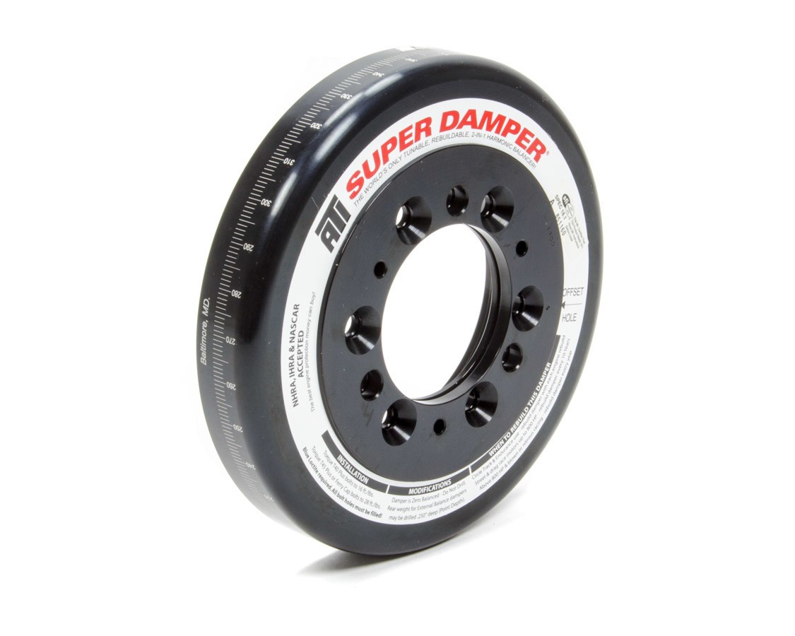 Ati 917020, One Black Aluminum Shell Assembly – 2-Ring Aluminum Performance Part