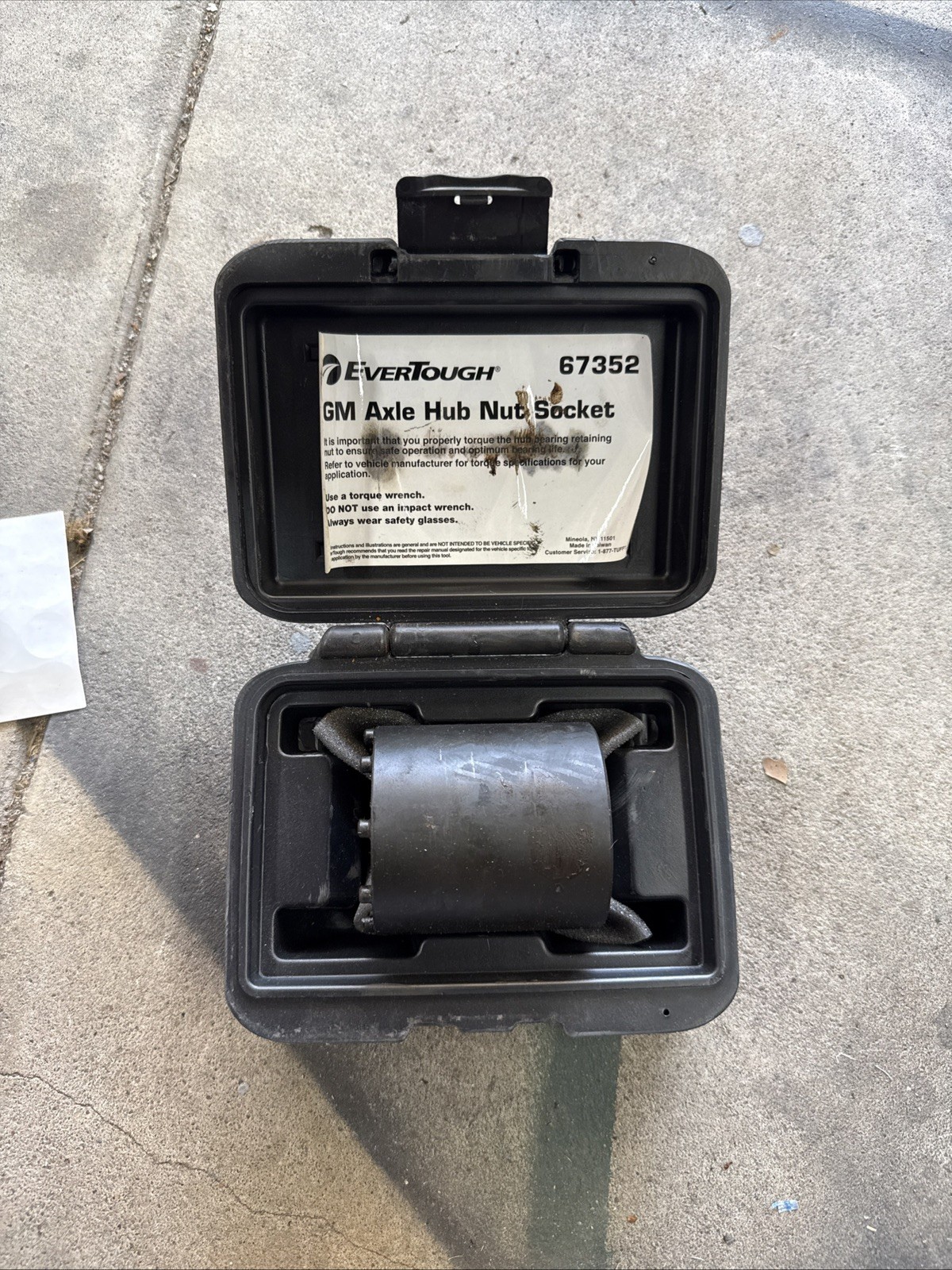 EverTough Axle Hub Nut Socket For Gm (67352)