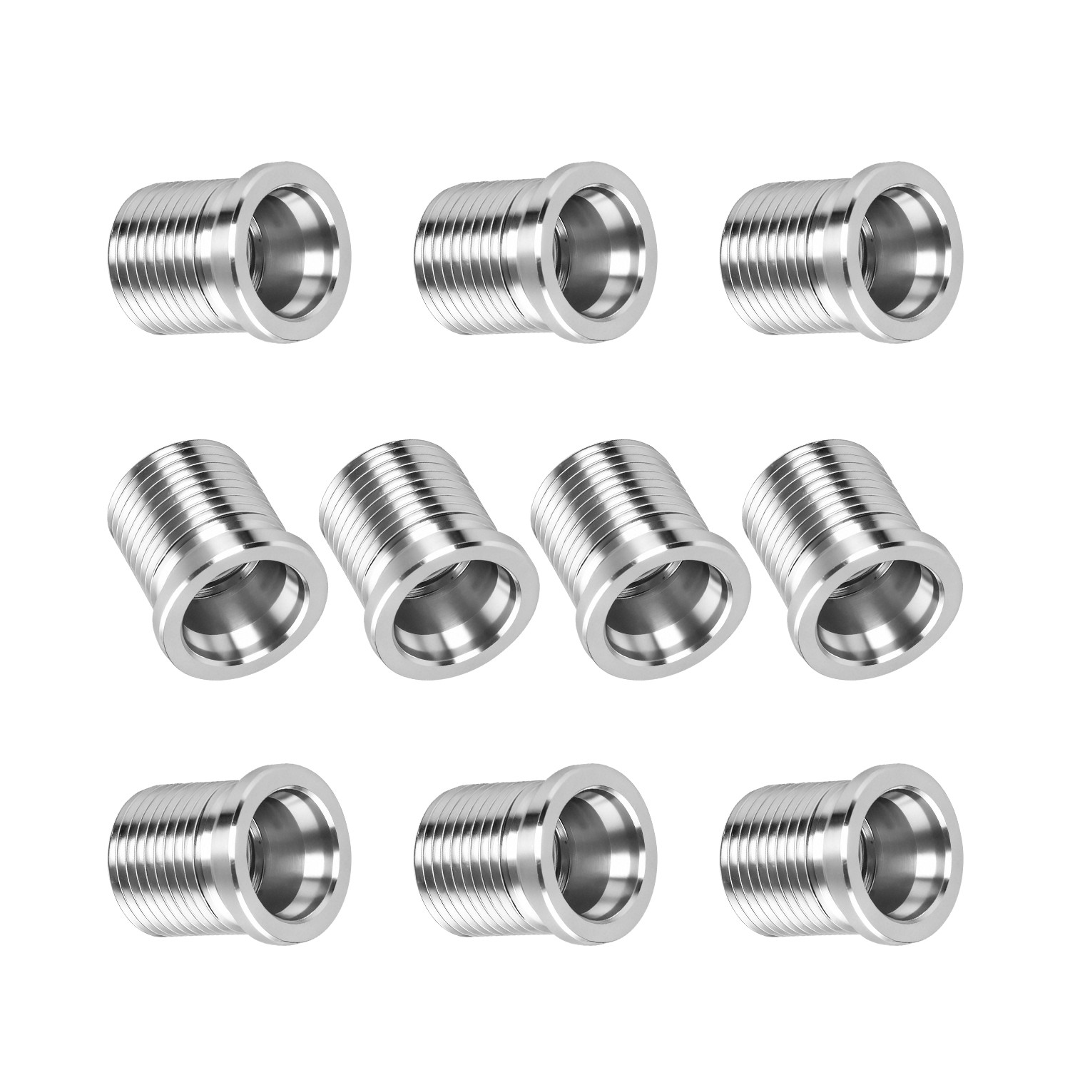 14mm 10x Spark Plug Port Insert for Ford 4. 6L 5. 4L 6. 8 V-10 Triton 389-100