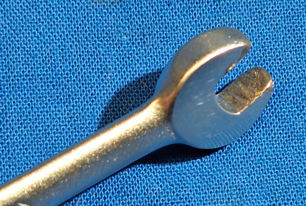 Proto Professional 1208 5″ long 1/4″ Combination wrench 12 point USA