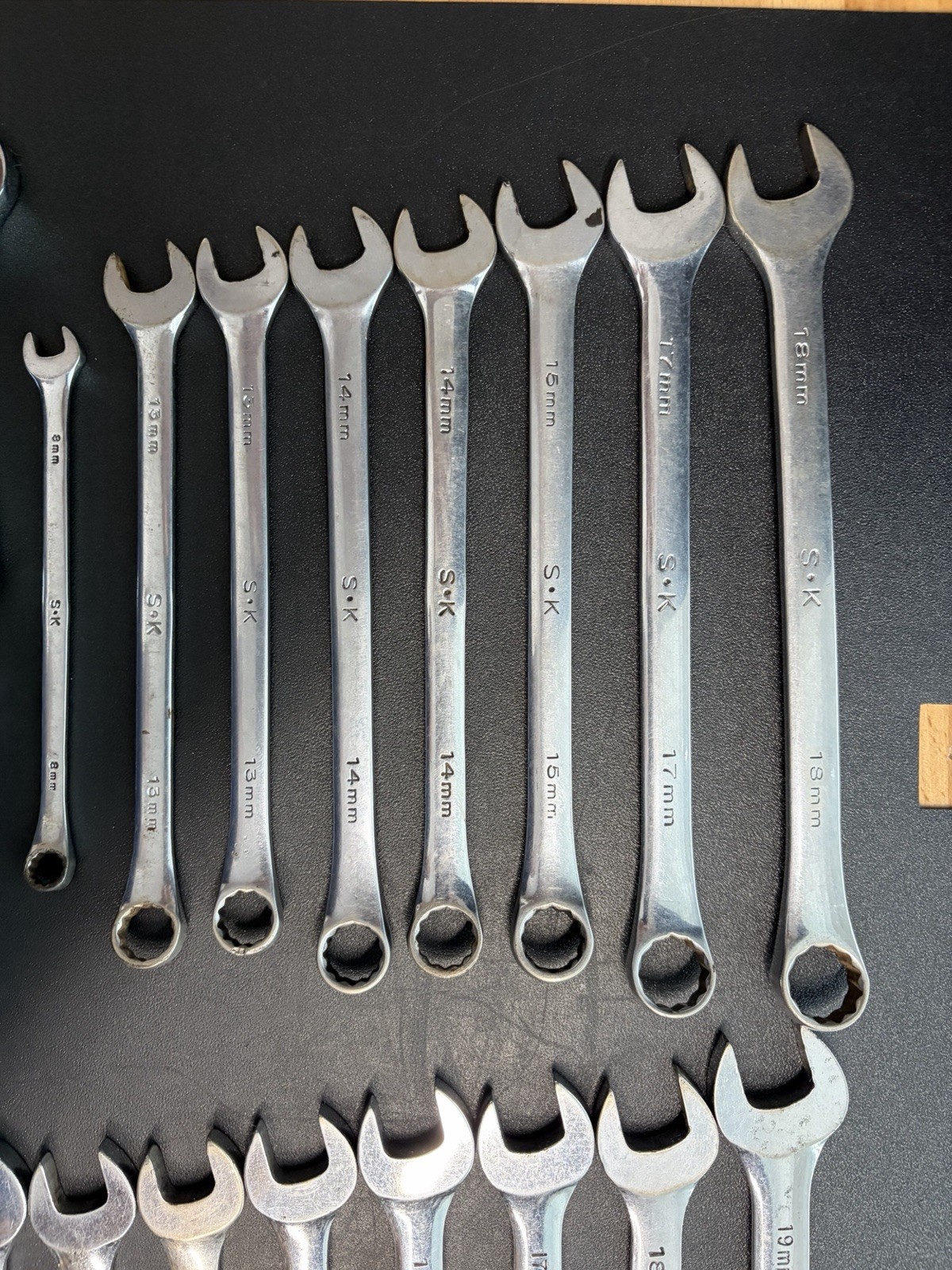 SK Tools Polished Wrench Lot Of 41