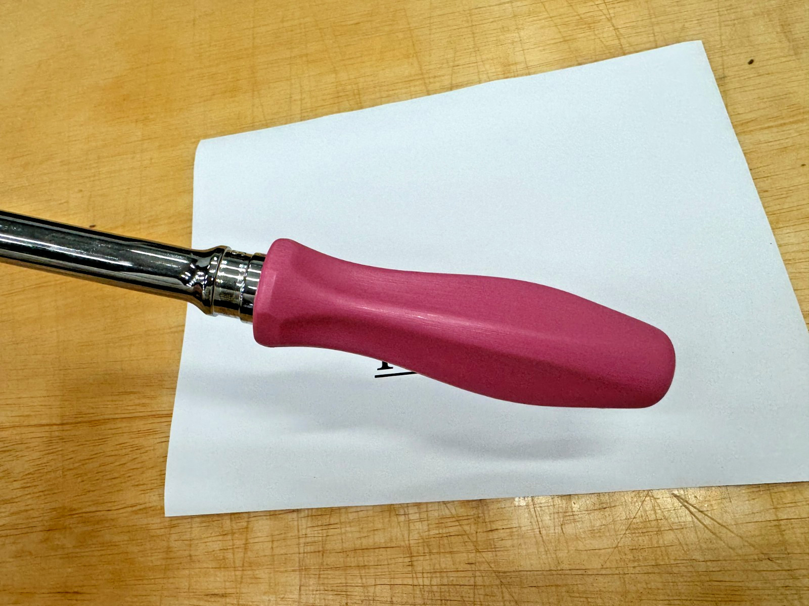 Snap-on Tools USA PINK PEARL 1/2″ Drive Hard Grip Handle Breaker Bar SHBBD24PP