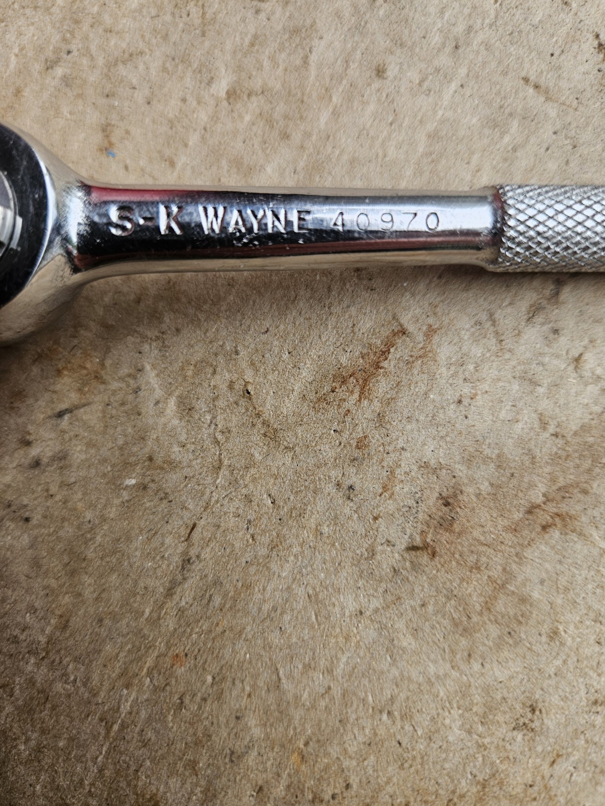Nice Vintage S-K 1/4″ Drive Ratchet With 5 Extensions, Most Are Unused, USA