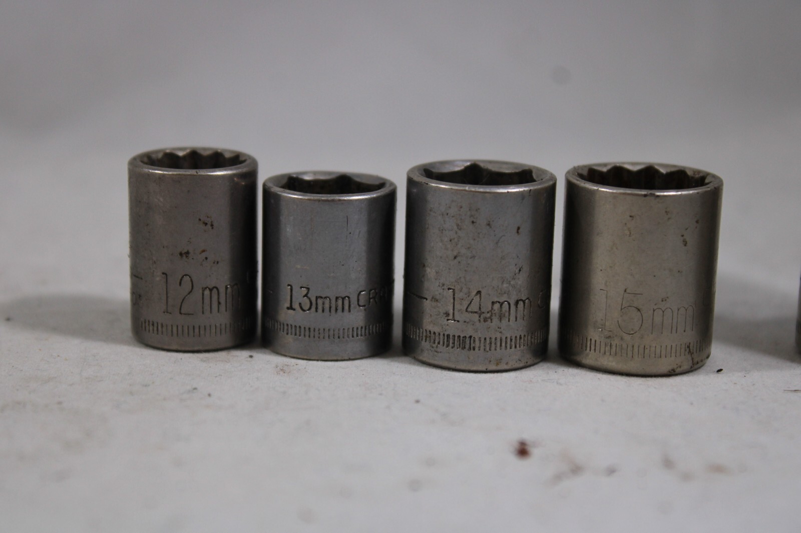 CRAFTSMAN Lot 9/16 3/4 – 6 & 12 PT – 11mm 12mm 13mm 14 mm 15mm 17mm