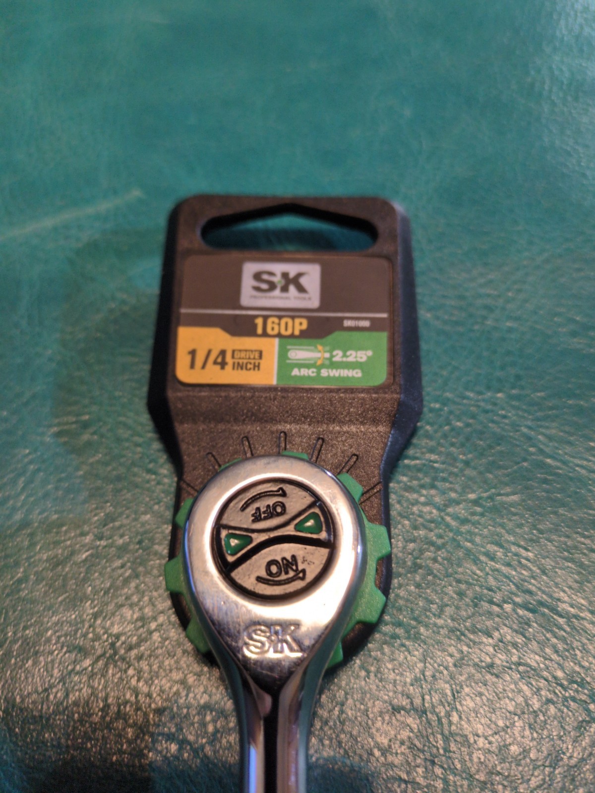SK 1/4″ Dr Ratchet 160 Pos New LIFETIME WARRANTY Chrome Dual Pawls 2.25 Degree