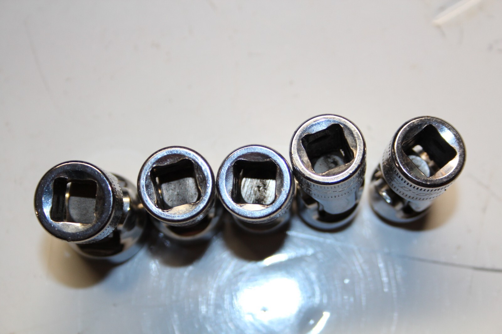SNAP-ON TOOLS 3/8″ Drive 6-Point Metric Shallow Flex Socket Set 5pcs USA