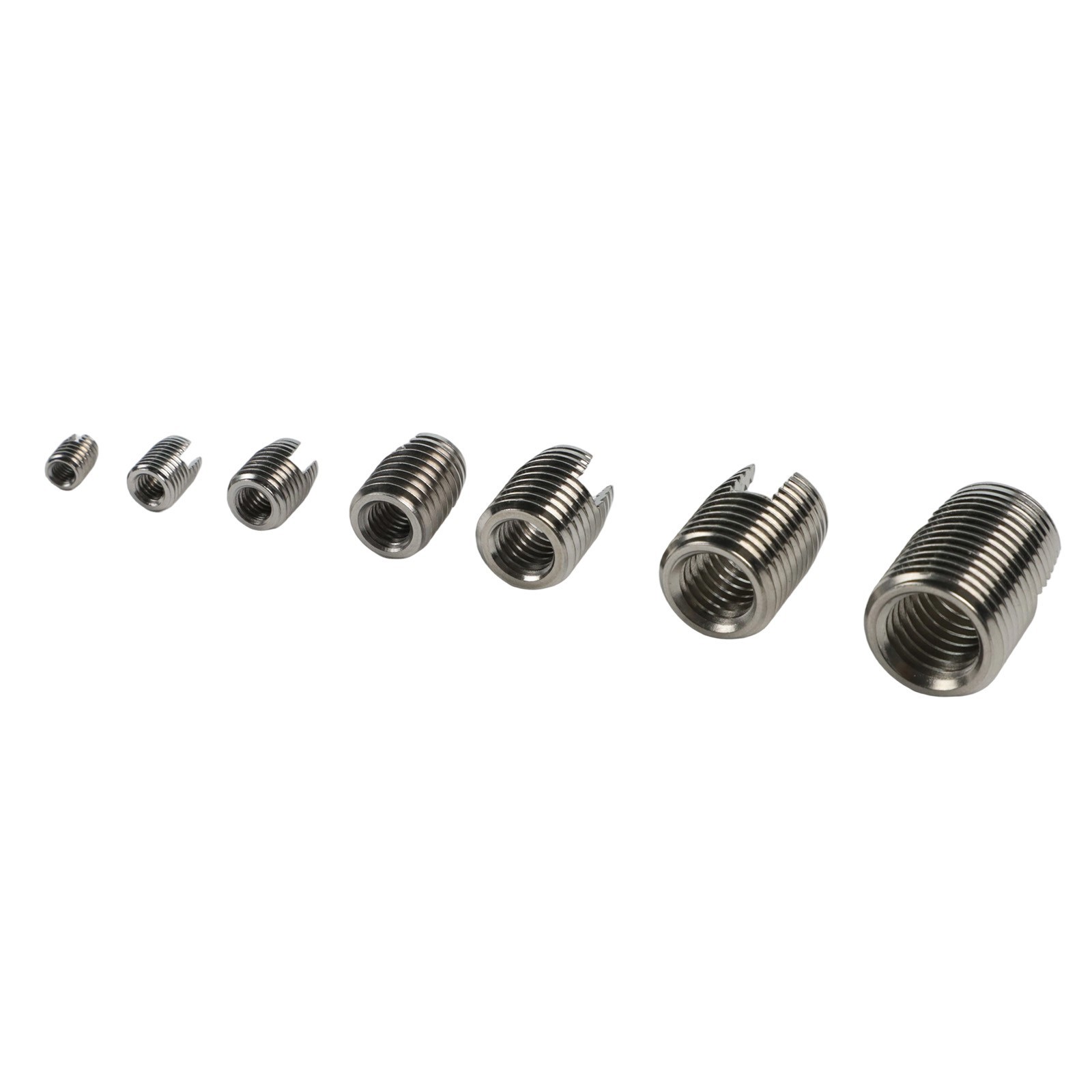 Self Tapping Thread Inserts 50 Pieces Stainless Steel for M3 Through M10
