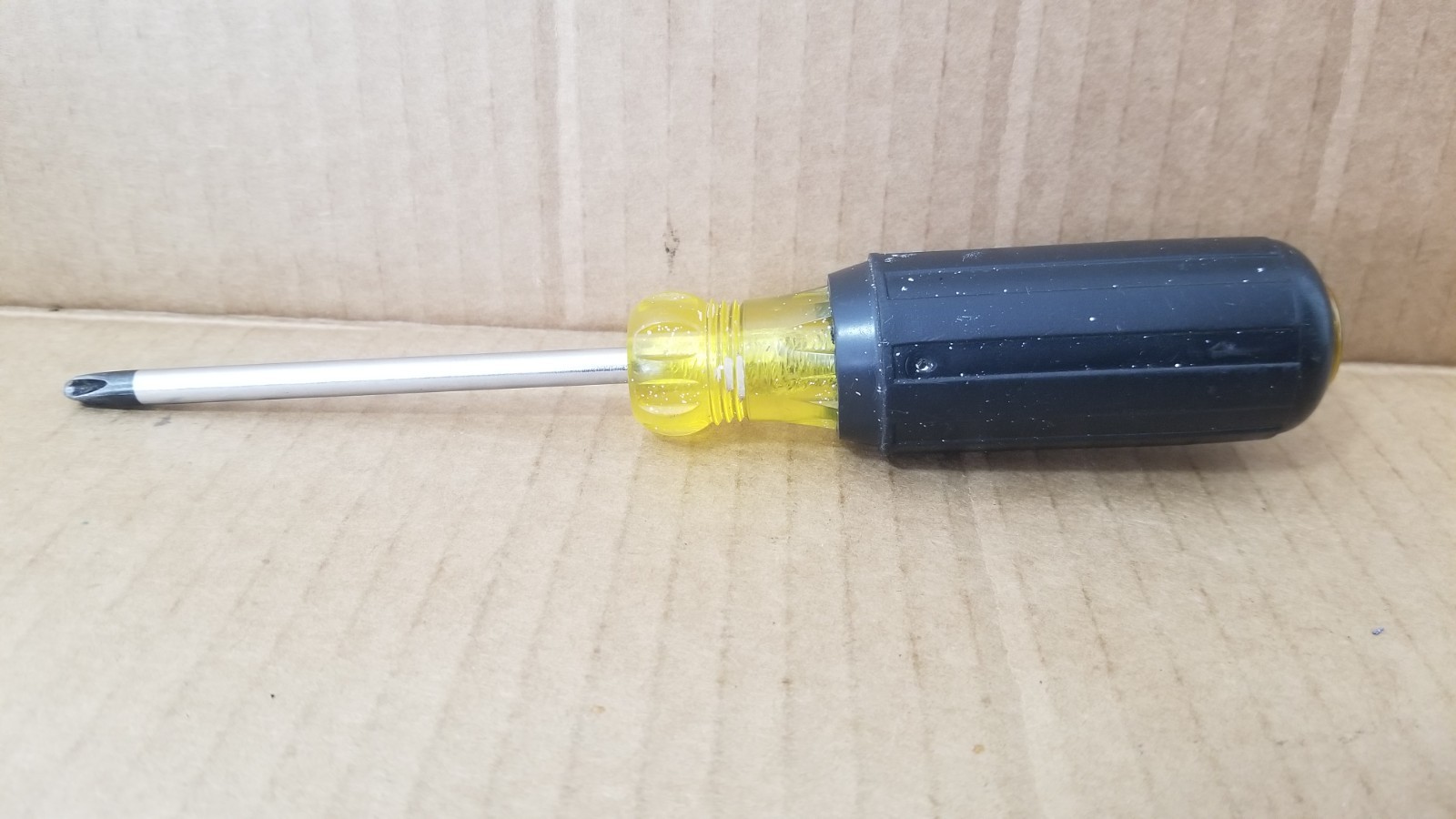 Vintage Black &Yellow Phillips Screwdriver VGC