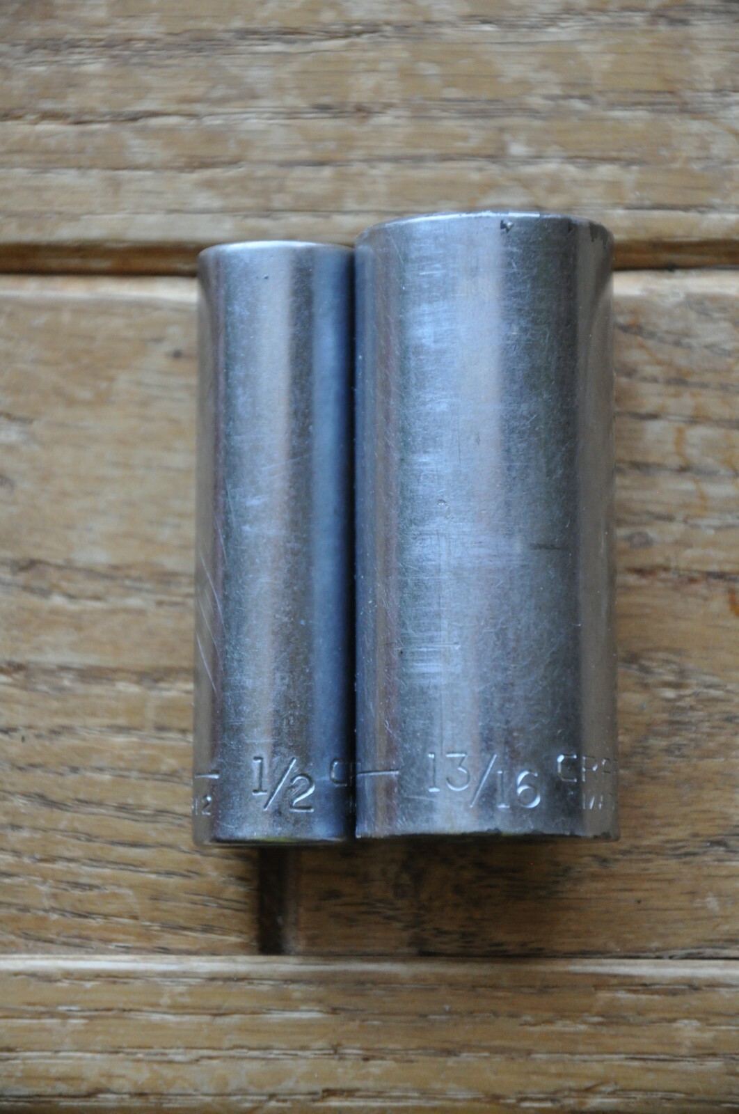 Craftsman 13/16″ 43318, 1/2″ 43312 socket 3/8″ dr. V series 12 point deep well