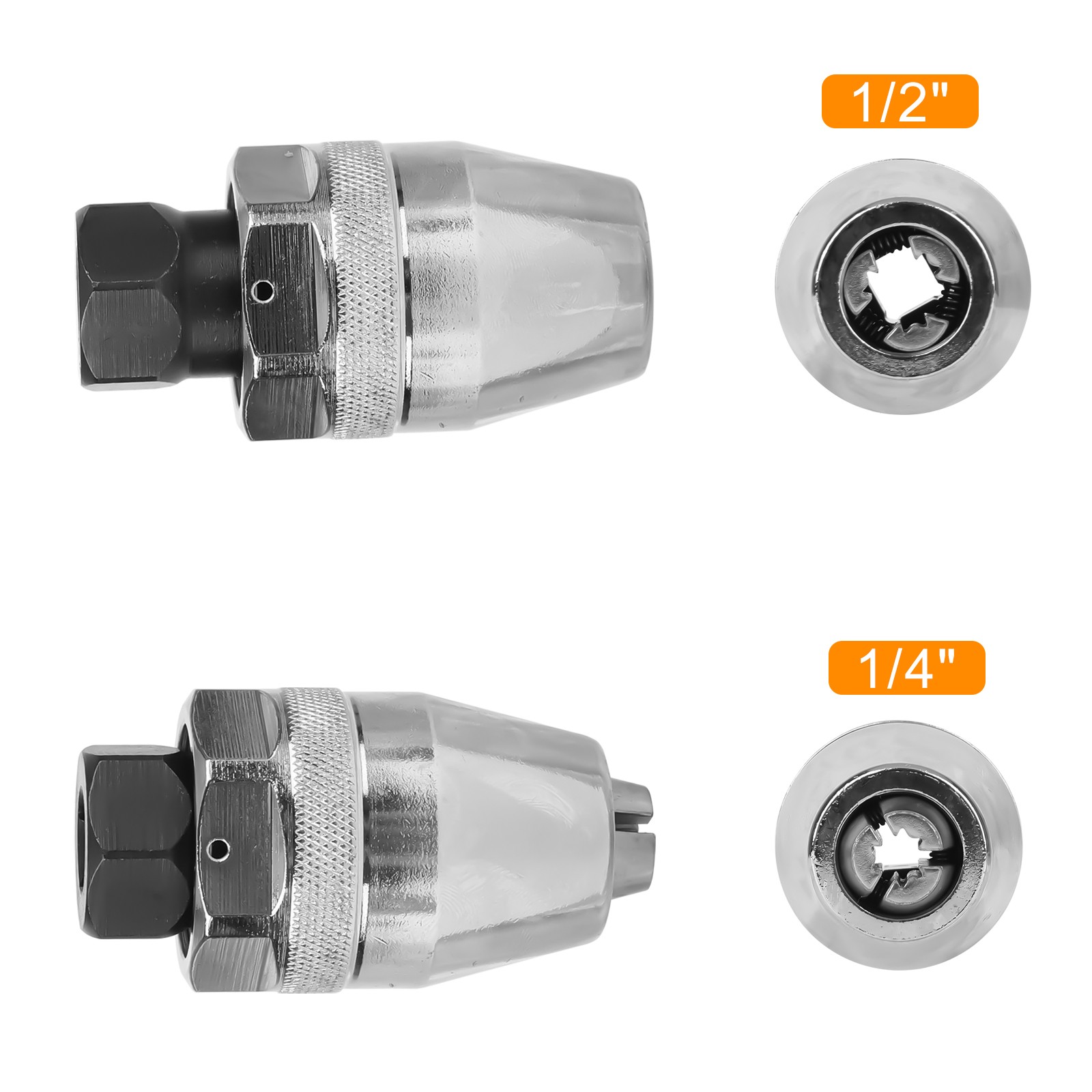 Bolt Extractor Tool 3/8″ Drive Damaged Broken Stud Remover for 1/4″-1/2″
