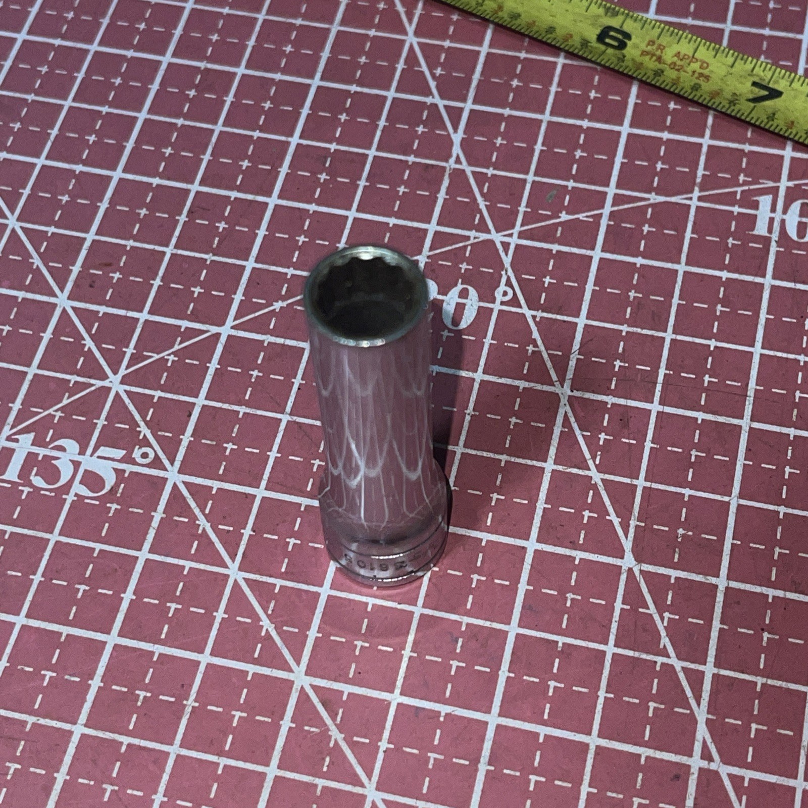 Snap on USA S6105 3/8 In SAE 3/8” Drive 12 point Deep Socket Nice