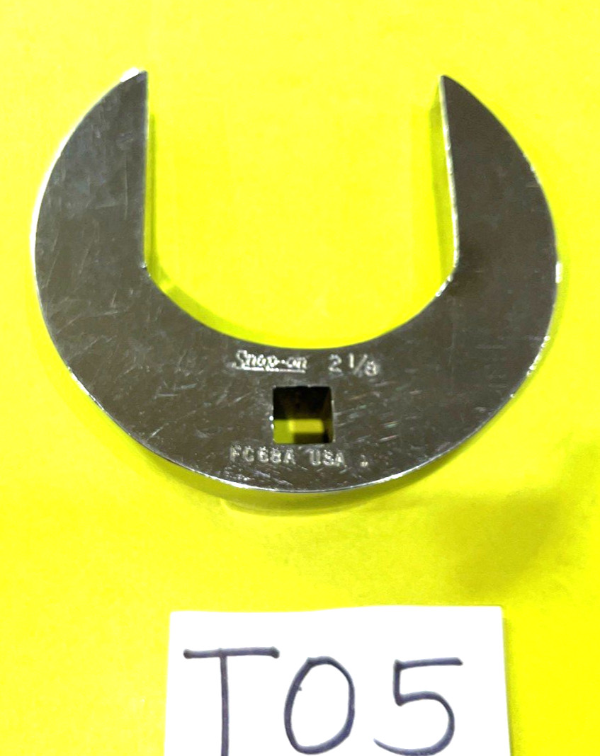 SNAP-ON TOOLS 3/8 DRIVE SAE. 2-1/8 OPEN END CROWFOOT WRENCH FREE SHIP IN THE US