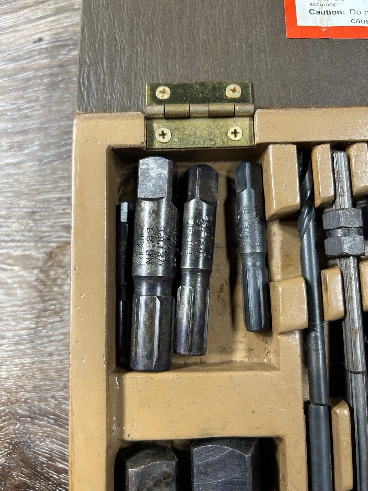 Rigid No. 25 Screw/Bolt/Pipe extractor Nice Shape.
