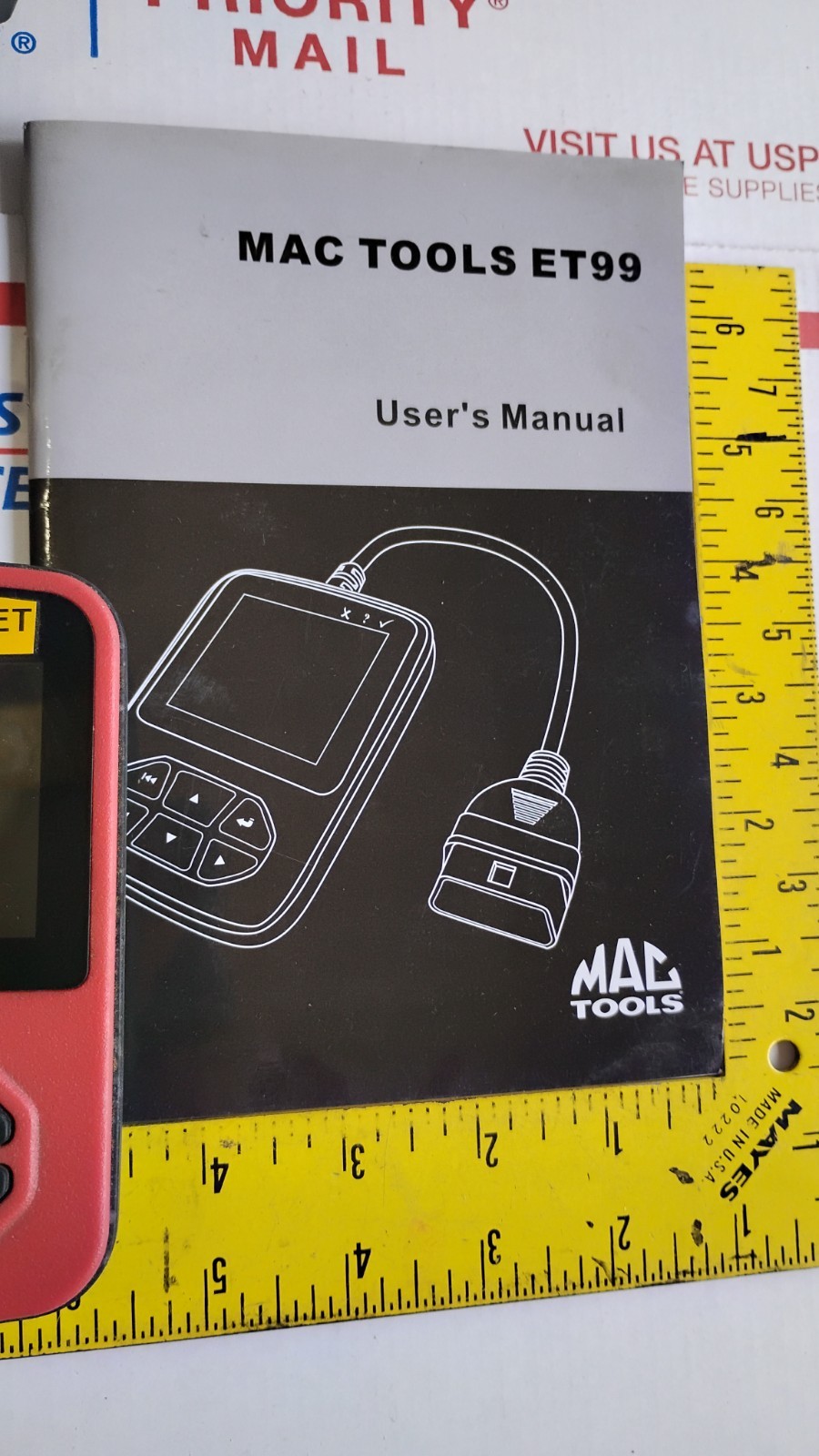 Mac Tools ET99X Oil Service Light Reset Tool LAUNCH TESTED GOOD AUTOMOTIVE