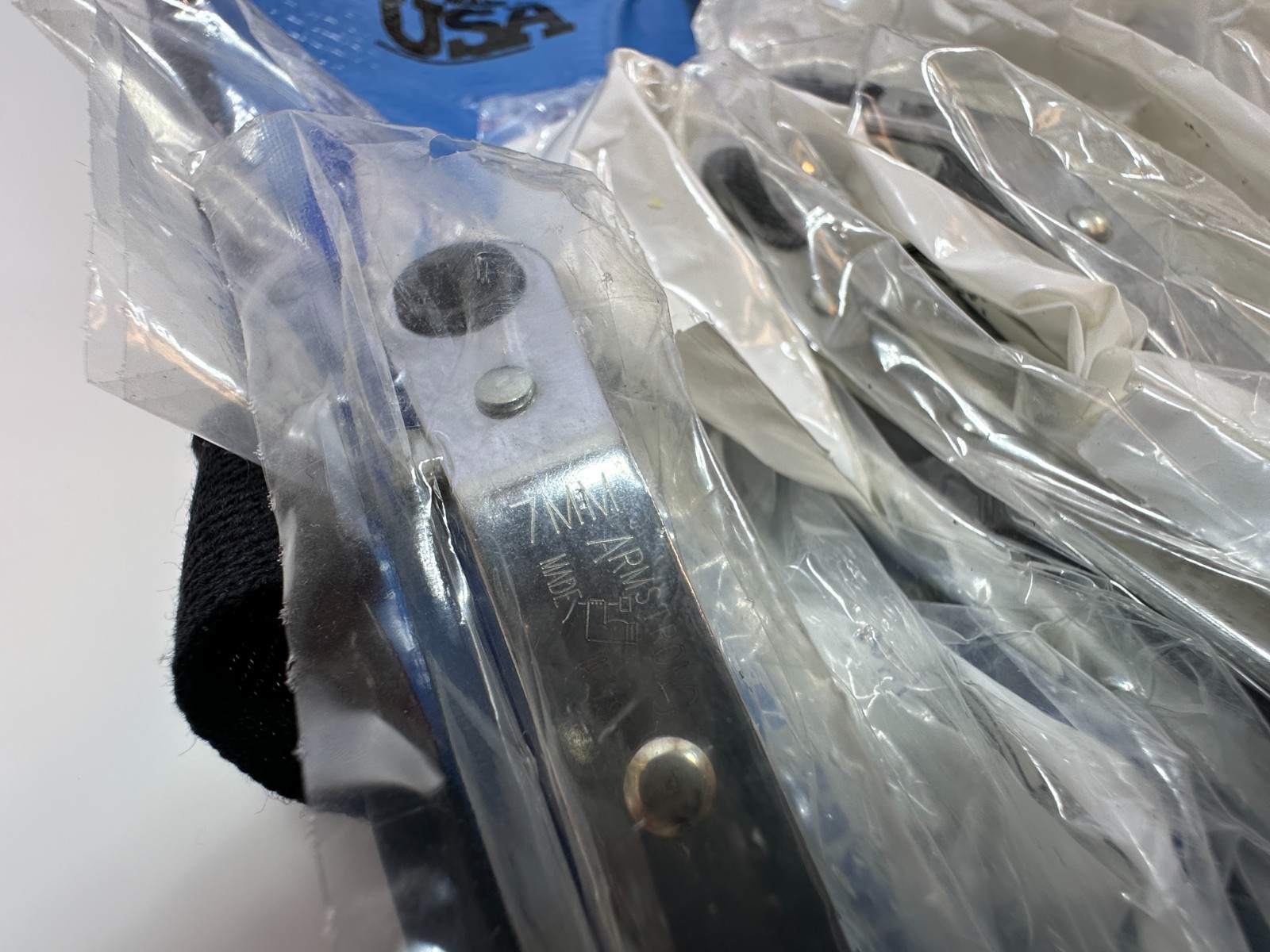 NOS Armstrong Tools USA 54-655 7pc Metric 7mm-21mm Offset Ratcheting Wrench Set