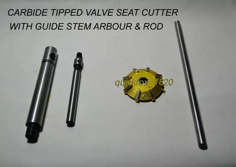 CHEVY,FORD UPGRADE TOOL VALVE SEAT CUTTER CARBIDE TIPPED 1.563″ – 45 DEG