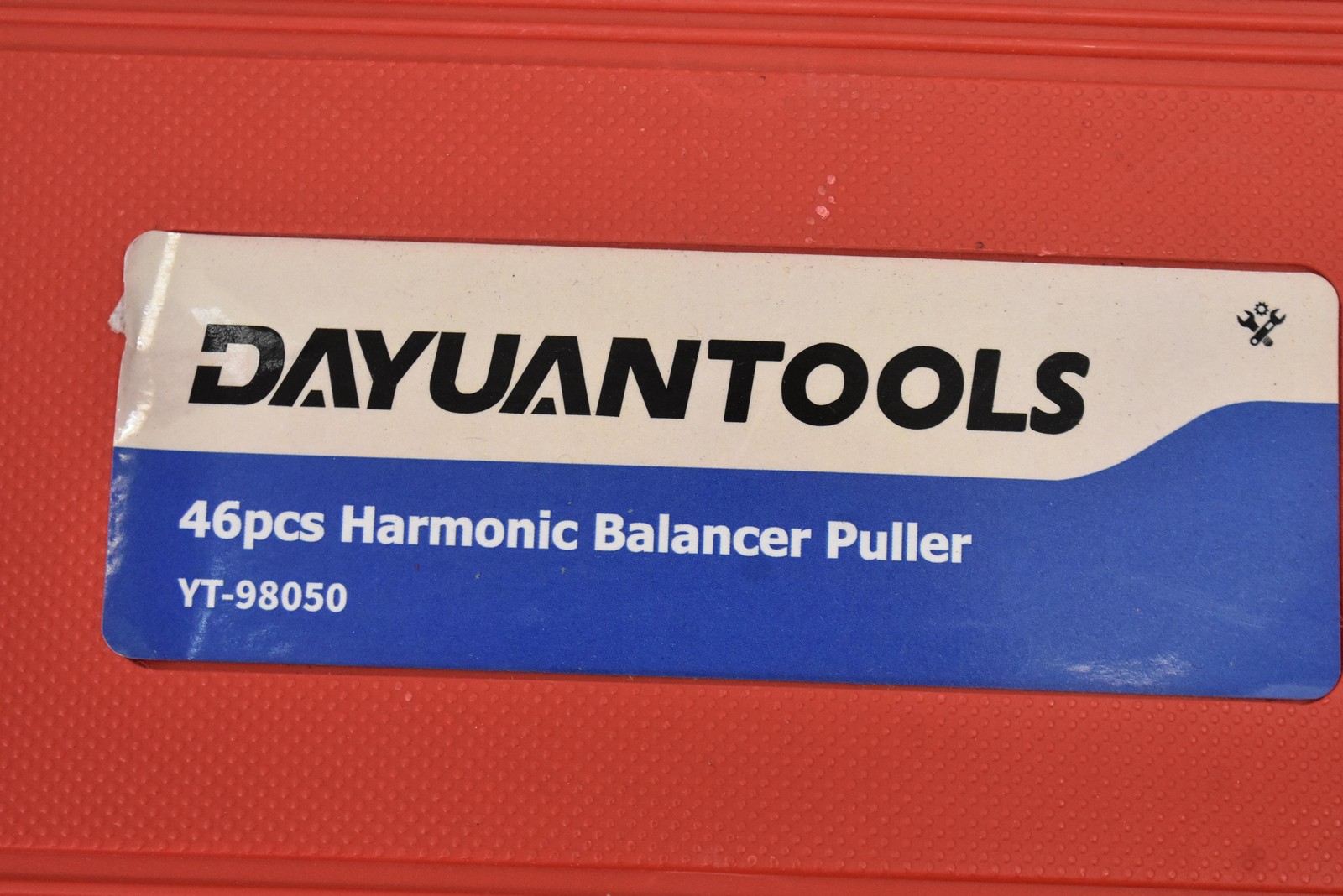 DAYUANTOOLS YT-98050 46pc Harmonic Balancer Puller Kit Red China New Other