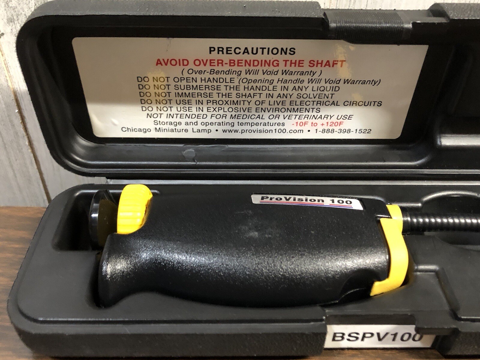 Mac Tools Pro Vision 100 BSPV100 Camera Inspection Tool