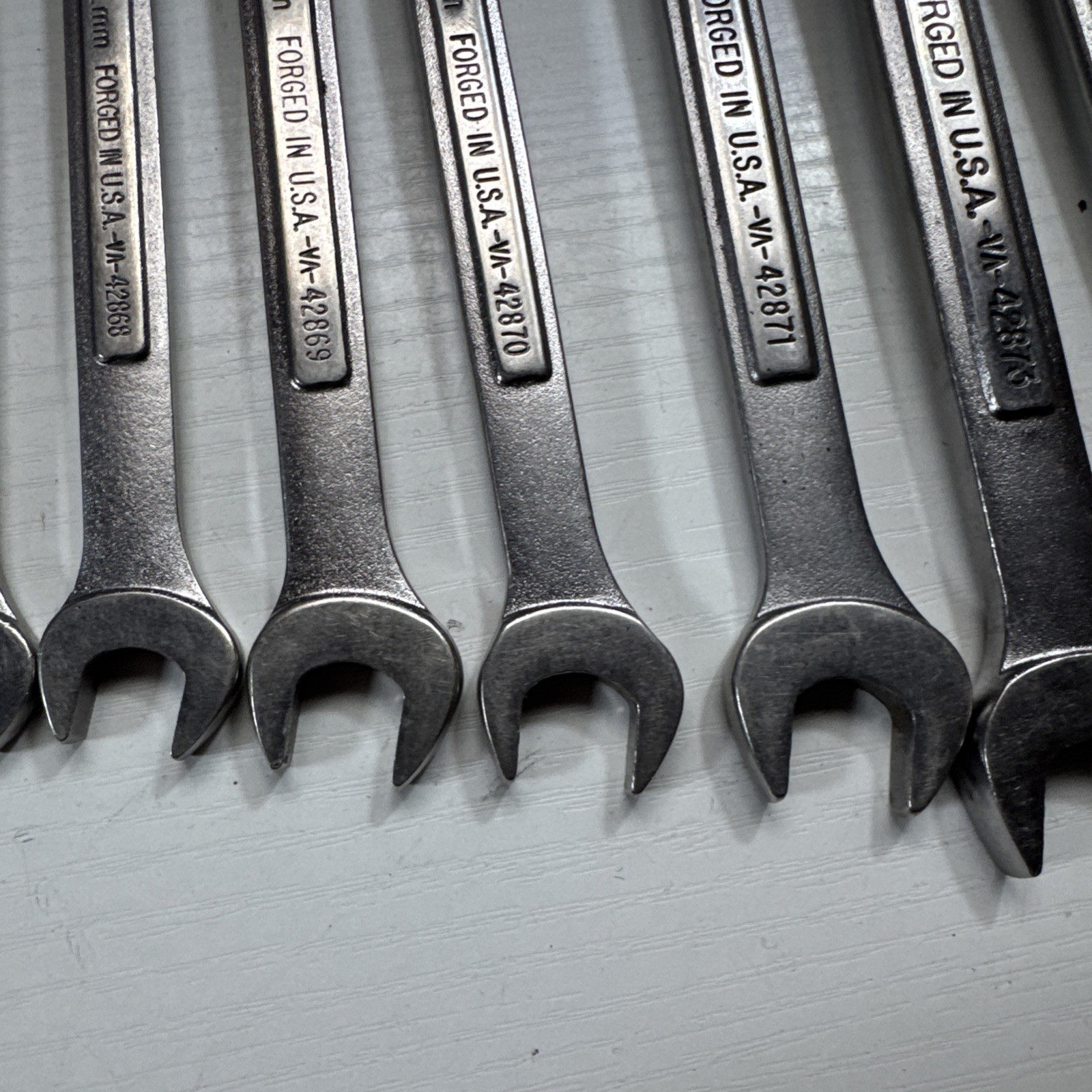 Sears Craftsman 6 Point 11 Piece Metric Wrench Set See Photos