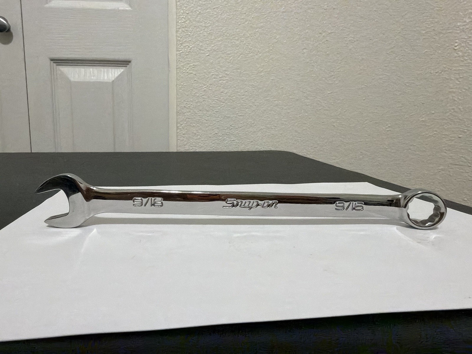 Snap-On Tools USA 12 Point SAE Size 9/16″ Flank Drive Combination Wrench OEX18B