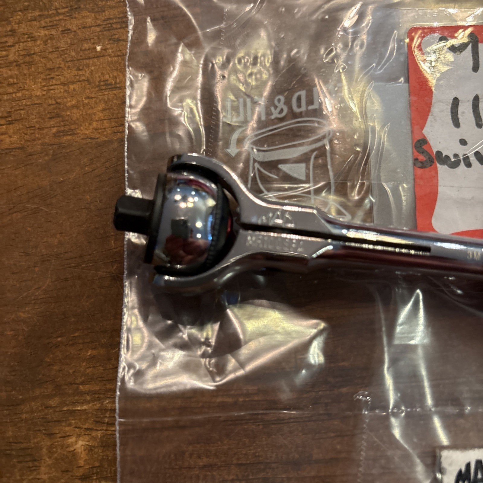 Mac Tools 1/4 Inch Drive Swivel Ratchet