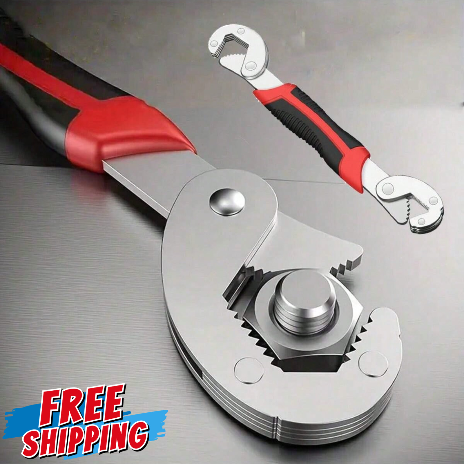 1pc Wrench Tool Kit Multi-Use Small Universal Quick Adjustable Open-End Wrench