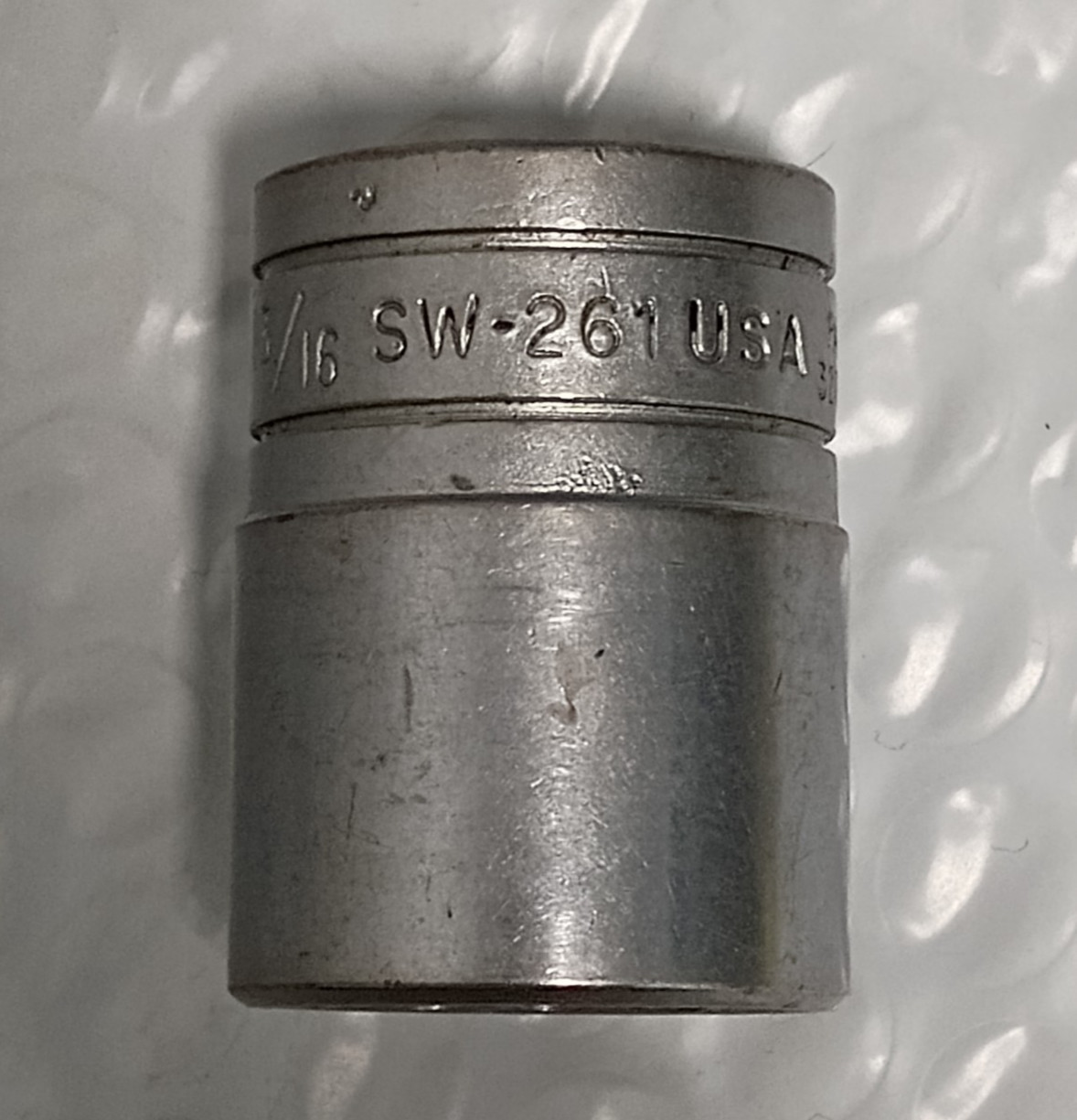 SNAP ON SW261, 1/2″ DRIVE, 13/16″ SOCKET, SHALLOW, 12 POINT.