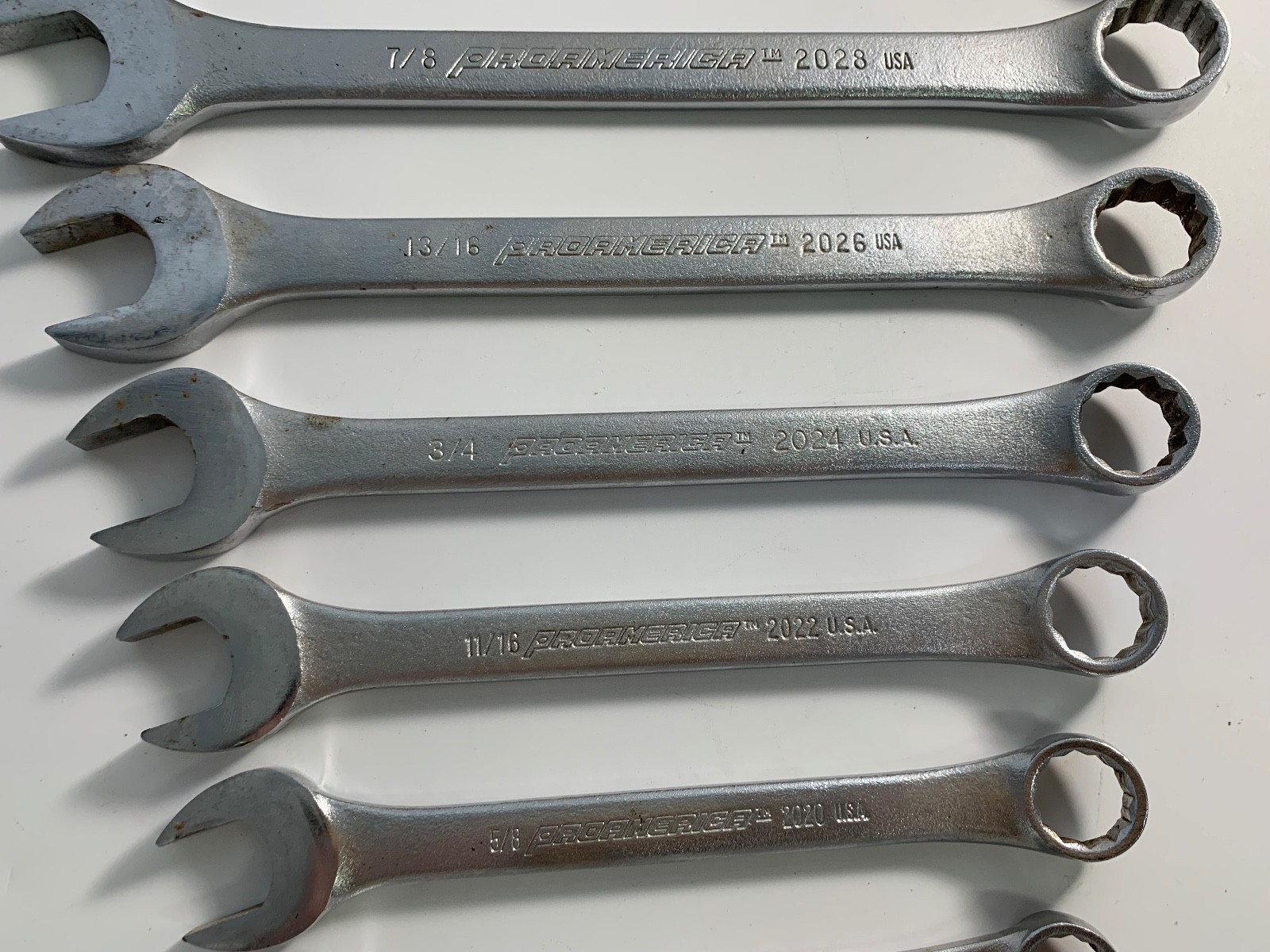 Pro America USA 12 Piece SAE 12 Point Combination Wrench Set 5/16″ – 1″