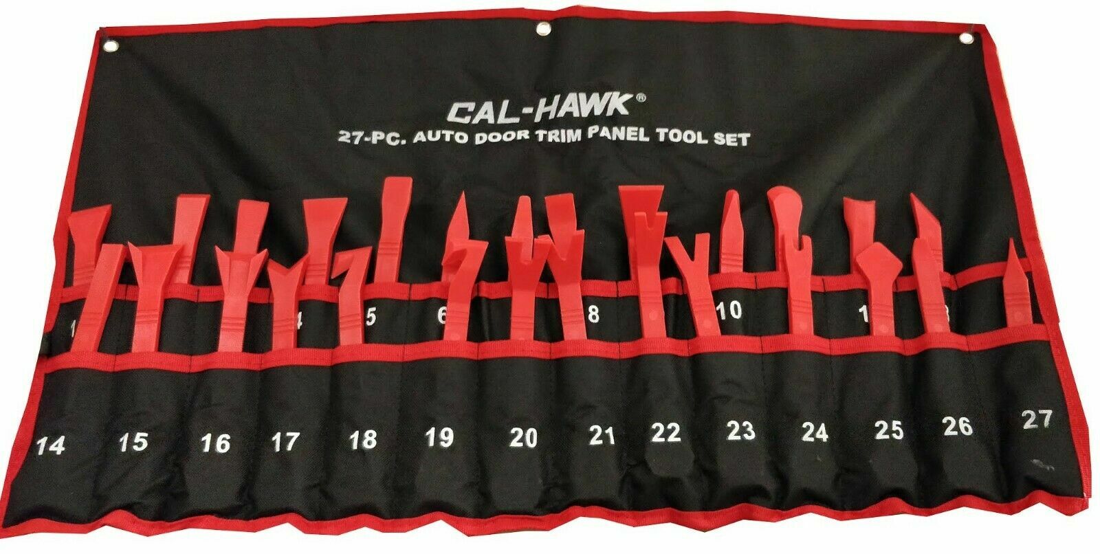 27 Pc Auto Car Body Trim Door Panel Window Molding Clip Dashboard Removal Tool