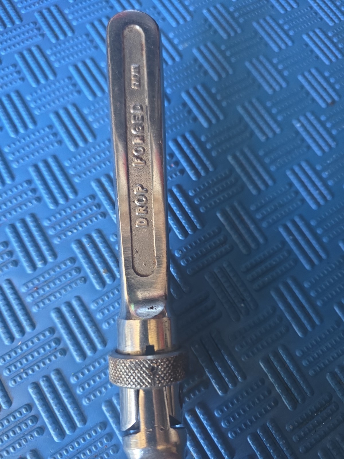 Vintage Oxwall 1/2″ Ratchet Bent Head Adjustable Handle Angle Ratchet Flank Dri