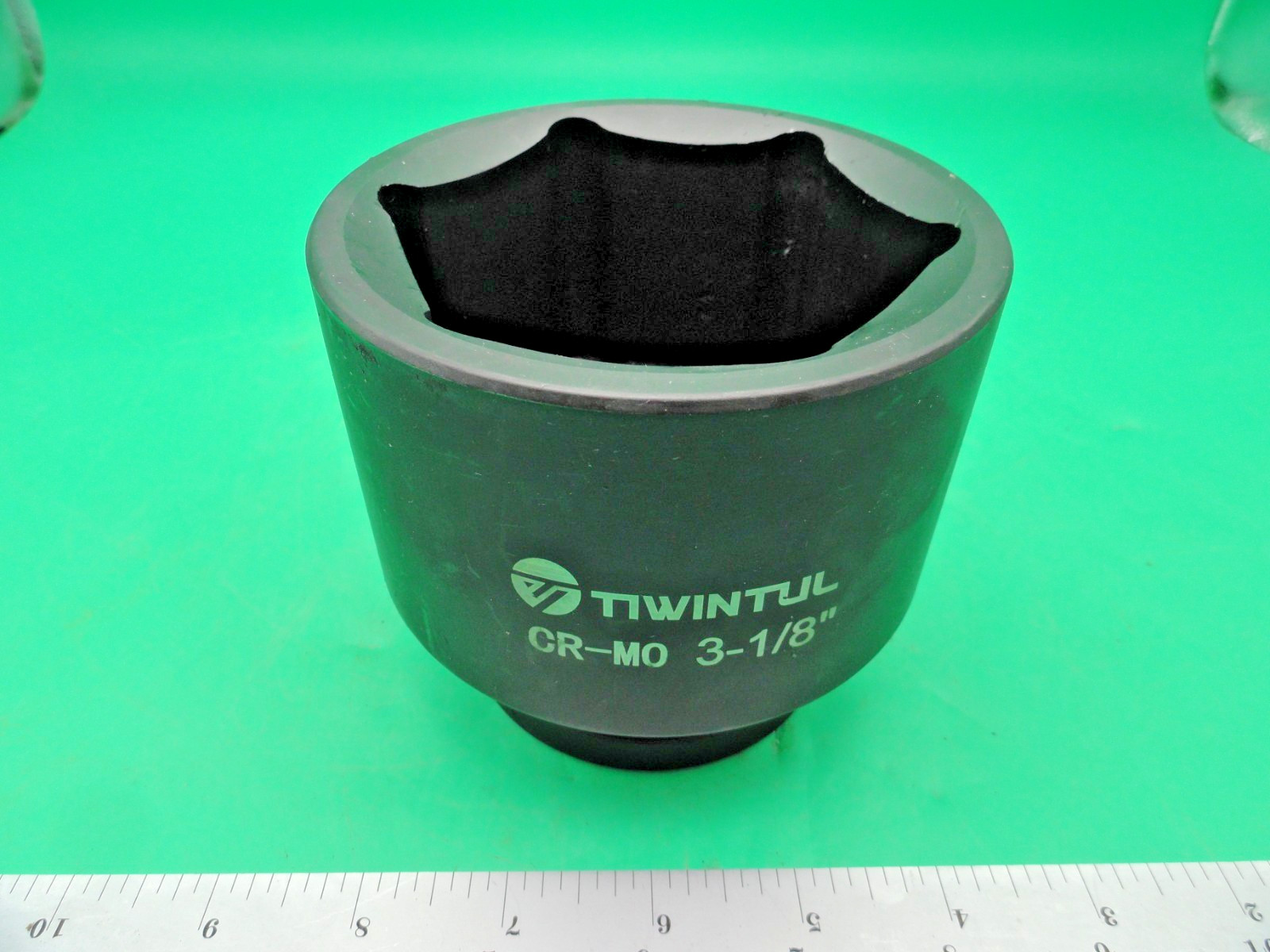 3-1/8″ Impact Socket 1″ Drive, Deep 6 Point CR-MO Heavy Duty Socket